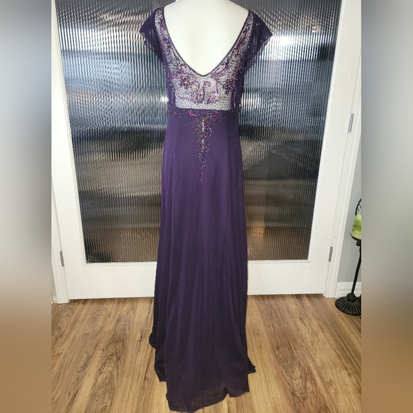 Bellissima Beaded Evening Gown - Picture 7 of 10